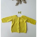 Gilet vertbaudet bb fille 9 mois