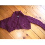 Gilet zara kids taille 9 / 10ans violet , court