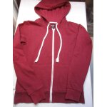 Gilet zippé bordeaux, xs Gilet zippé bordeaux, xs