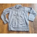 Gilet zipp gris garon tape  l'?il taille 5 ans