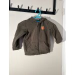 Gilet zipp� marron g�mo - enfant 3 ans - style �cole