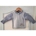 Gilet zipp sergent major, taille 6 mois