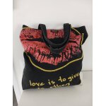 Grand sac cabas desigual -  ; love is to give ;