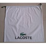 Grand sac fourre - tout en tissu blanc lacoste