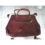 Grand sac a main marque david jones couleur bordeaux
