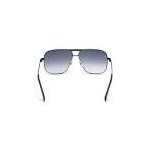 Guess gu 00026 - 02w noir mat lunettes de soleil homme