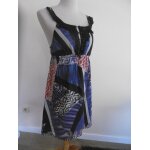 Guess jeans robe en soie imprim� t 36