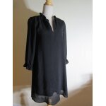 H&m robe fluide ample noire t 36