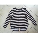 Haut - blouse - tunique ray�e h&m taille 40.