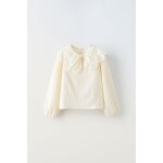 Haut  broderie suisse (zara)