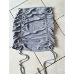 Haut bustier argent� divided ( h&m) taille s comme neuf!.