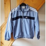 Haut de survêtement adidas taille 10 ans bleu et blanc doublé Haut de survêtement adidas taille 10 ans bleu et blanc doublé
