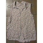 Haut top camaieu motif floral taille 36 - 38