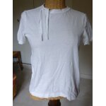 Haut / top / t - shirt blanc zara - s