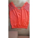 Haut top tee shirt orange fluo naf naf 40 Haut top tee shirt orange fluo naf naf 40