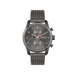 Hugo boss montre gris chronographe hommes skymaster 1513837