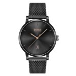 Hugo boss montre noir analogique hommes confidence 1513810 Hugo boss montre noir analogique hommes confidence 1513810