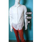 Hugo boss orange taille m chemise manches longues homme blanche