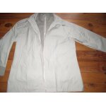 Impermable blanche porte 38 / 40 avec gilet polaire intgr