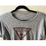 Je vends ce tee - shirt femme de la marqueguess. - taille: 36 - s - couleur : gris / anthracite - caract�risti ...