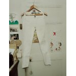 Jean blanc 32 xxs zara woman.