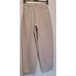 Jean blanc  jambes larges en 100 % coton