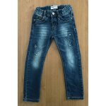 Jean bleu marine delave plisse dechire. redskins kids. taille 4 ans