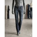 Jean bleu marine taille 36 coton cama�eu