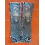 Jean brod� et d�chir� children tex