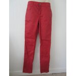 Jean enduit rouge t 36 Jean enduit rouge t 36