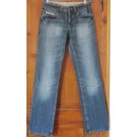 Jean jules exclusive denim - regular 38 - ceinture � passants - fermeture par boutons m�talliques - 2 ...