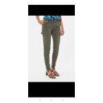Jean kaporal kaki cargo femme
