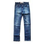 Jean levi's 501 skinny taille 10 ans bleu d�lav� tbe