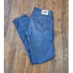 Jean levi�s bleu coupe droite, red tab, denim �pais taille 38