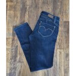 Jean levis low rise skinny taille 27 (fr 36) bleu fonce