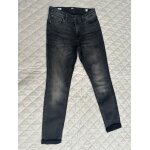 Jeans skinny noir d�lav� jack & jones taille 14 ans