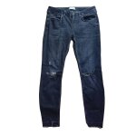 Jean skinny trou taille 40