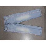 Jean slim bleu clair / bande rose ct tape  l'oeil - 5 ans