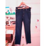 Jean slim bleu fonc 38 m wrangler.