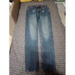 Jean slim bleu gar�on taille s kiabi tr�s bon �tat taille ajustable