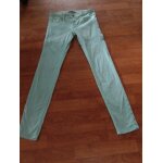 Jean trafaluc zara vert d'eau, slim taille 36 tbe