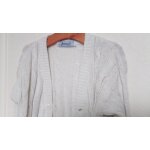 Joli gilet blanc fille en torsade  ; jacadi  ; taille 6 ans id�e cadeau