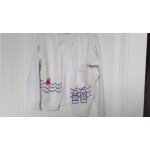 Joli gilet fille blanc style marin  ; jacadi  ; taille 6 ans idee cadeau