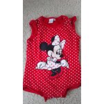 Jolie barboteuse fille disney minnie rouge  pois blancs taille 18 mois ide cadeau