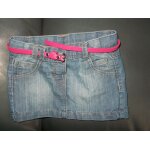 Jolie jupe courte en jean bleu dlav  tape  l&oeil  taille 9 mois ide cadeau