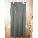 Tr�s jolie jupe longue femme kaki  ; etam ; taille 36 id�e cadeau