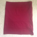 Jolie jupe en stretch femme bordeaux   pimkie  taille m t38 / 40 idee cadeau