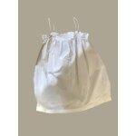 Jolie petite robe bustier en coton