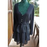 Très jolie robe neuve courte ddp noire . taille:étiquetèe: l. Très jolie robe neuve courte ddp noire . taille:étiquetèe: l.