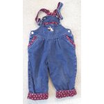 Jolie salopette en jean fille disney  ; disney store  ; broderie minnie taille 2 / 3 ans neuve